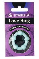Цветное эрекционное кольцо Love Ring с бусинами